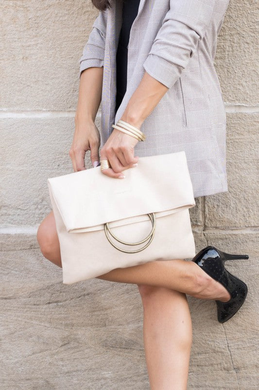 Fold-over O ring Clutch