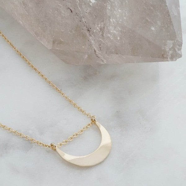 La Luna Crescent Moon Necklace