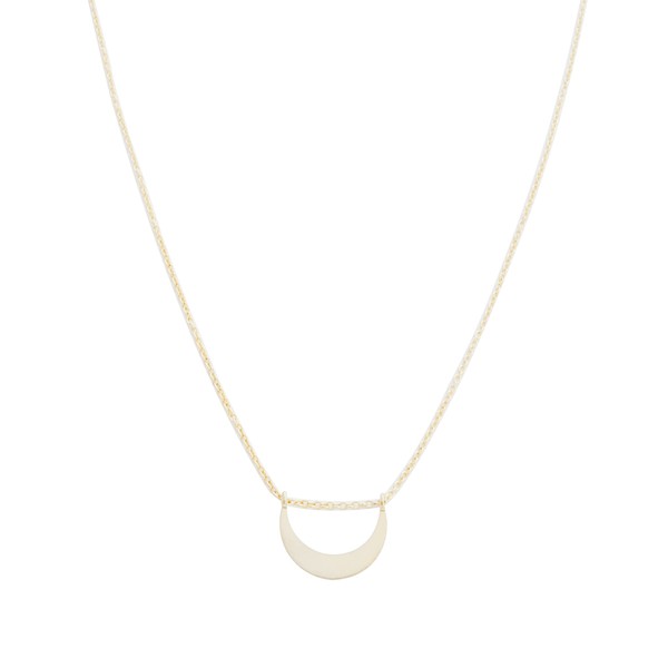 La Luna Crescent Moon Necklace