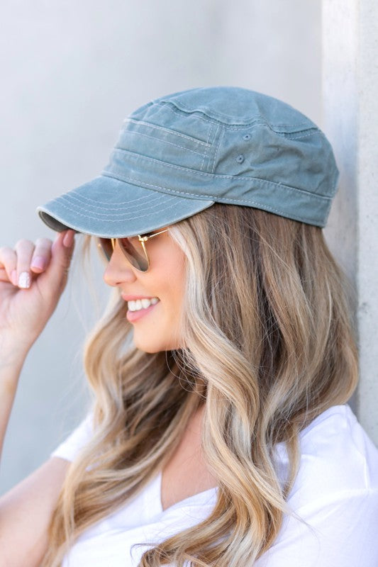 Distressed Cadet Hat