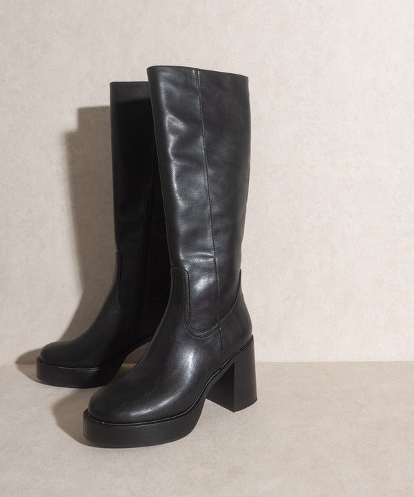 Oasis Society Juniper Platform Knee High Boots
