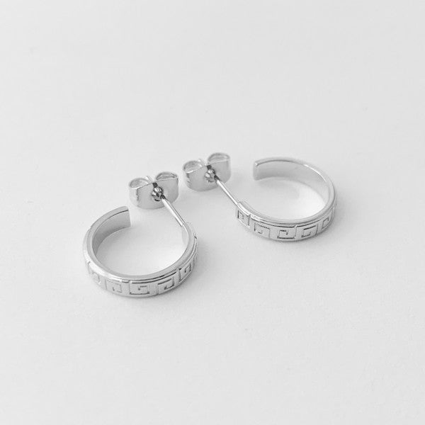 Greek Hoops - Small