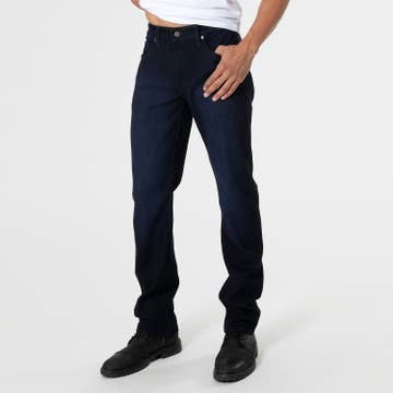 Jeans Comfort Straight Fit Indigo Wash