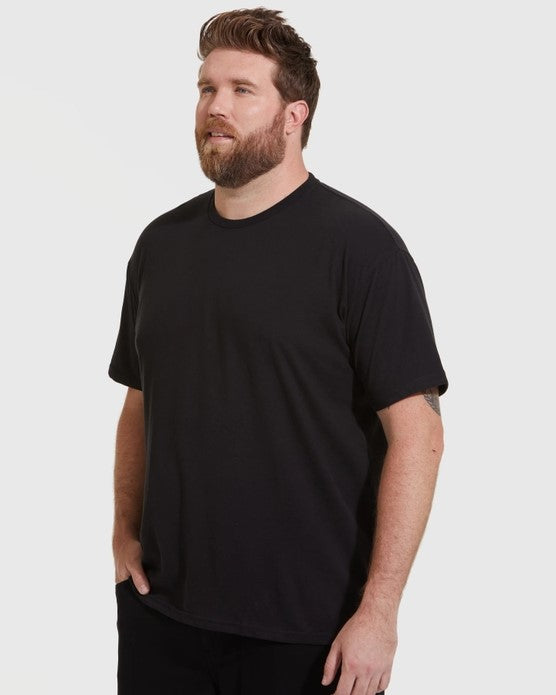 Short Sleeve T-Shirt Crew Neck Black