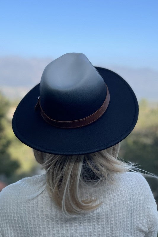 Tie Dye Wide Brim Hat