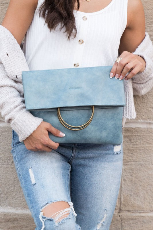 Fold-over O ring Clutch