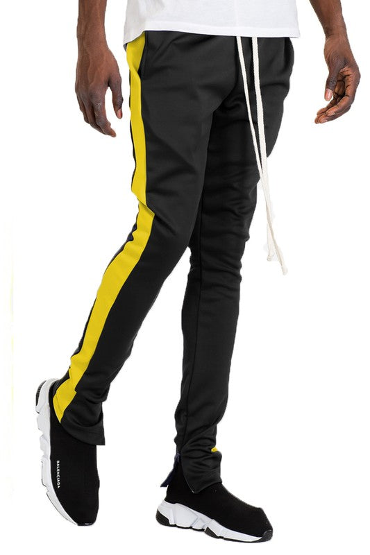 Slim Skinny Stripe Design Track Pant Joggers