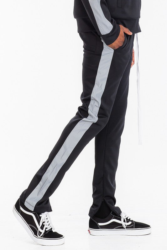 Slim Skinny Stripe Design Track Pant Joggers