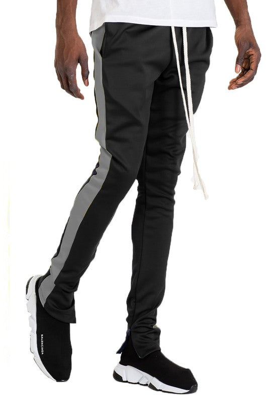 Slim Skinny Stripe Design Track Pant Joggers