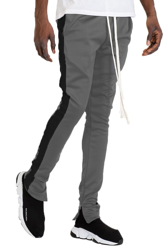 Slim Skinny Stripe Design Track Pant Joggers