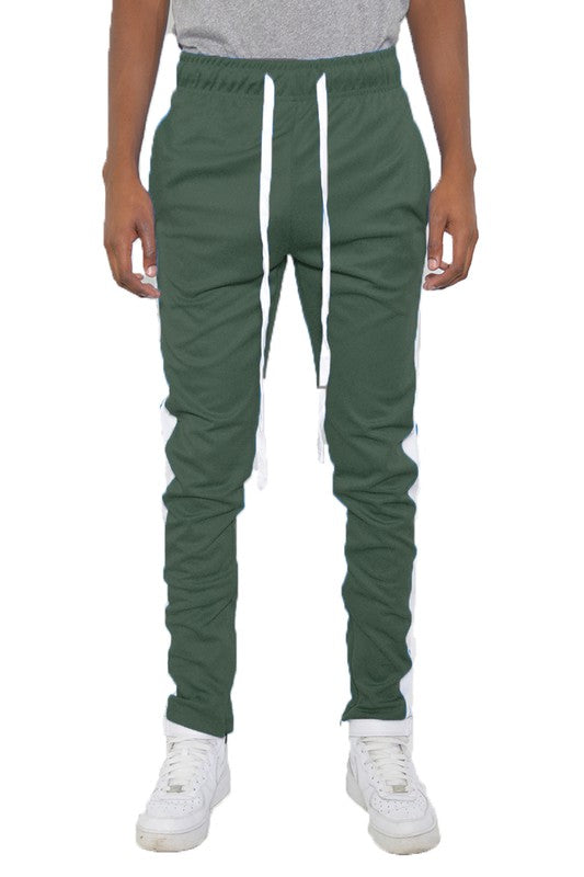 Slim Fit Single Stripe Track Pants