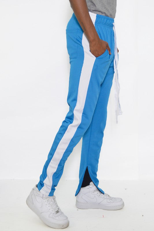 Slim Fit Single Stripe Track Pants