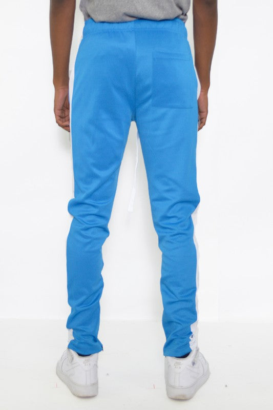 Slim Fit Single Stripe Track Pants