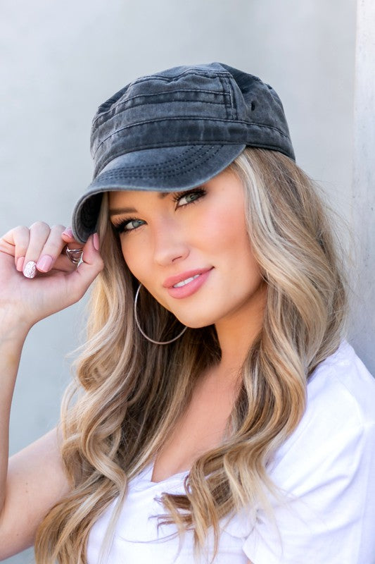 Distressed Cadet Hat