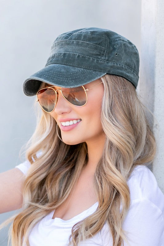 Distressed Cadet Hat