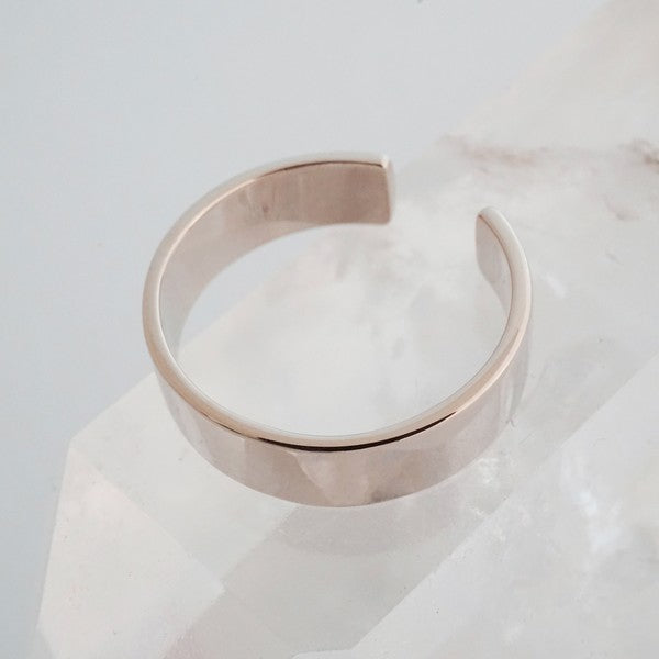 Brianna Adjustable Bold Band Ring