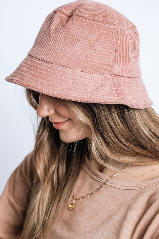 Corduroy Bucket Hat