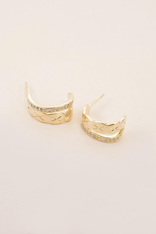 Moderne Hoop Earrings