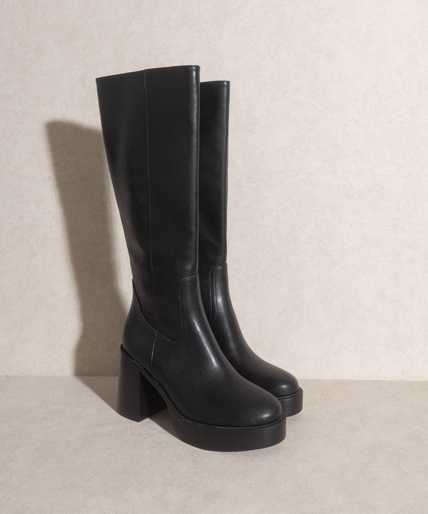 Oasis Society Juniper Platform Knee High Boots
