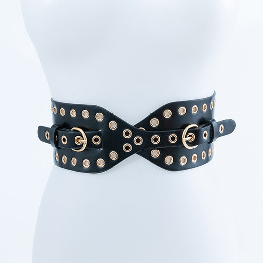 PU Leather Autumn Wide Belt Wrap