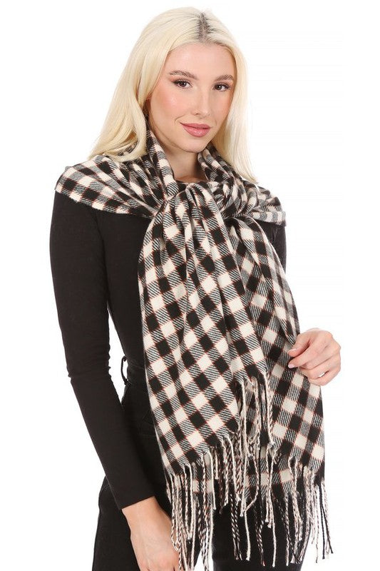 Small Plaid Scarf