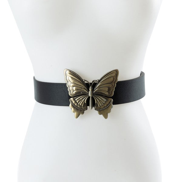 Butterfly Buckle Fashion Belt