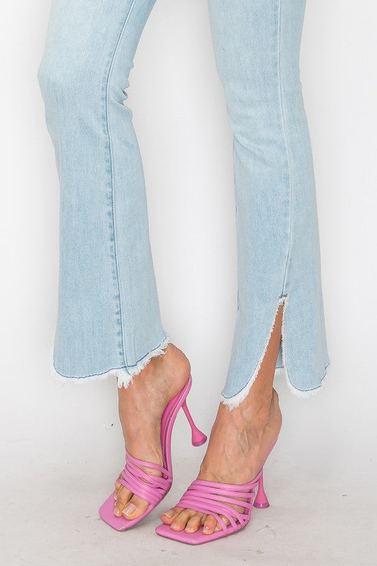 High Rise Boot Cut Jeans