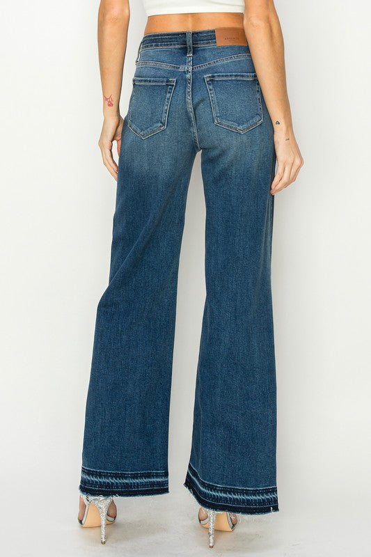 High Rise Relaxed Wide Leg Jeans