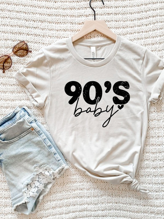 90's Baby Graphic Tee – Retro Style Unisex T-Shirt