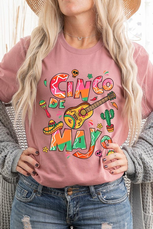 Cinco De Mayo Mexico Party Graphic T Shirts