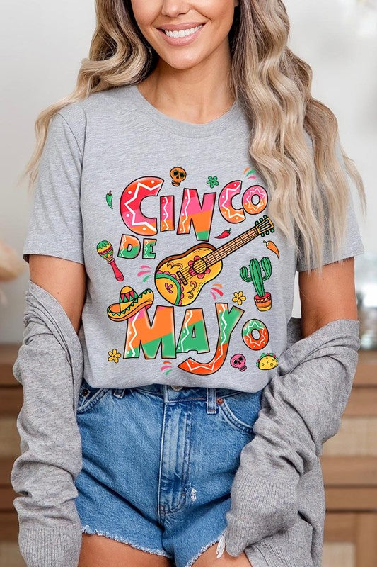 Cinco De Mayo Mexico Party Graphic T Shirts