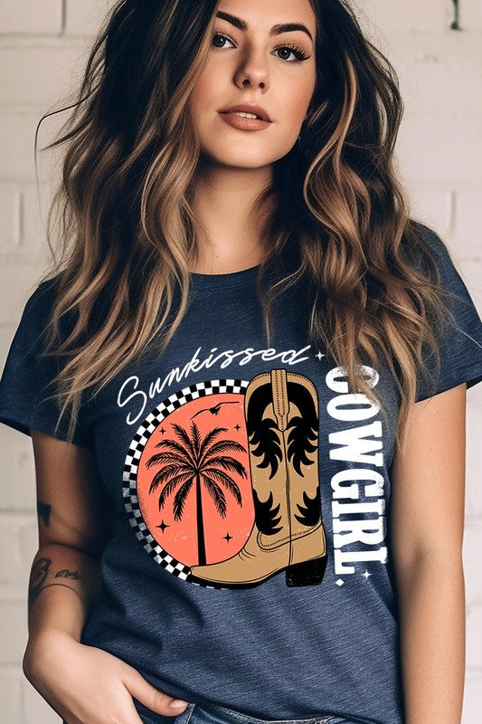 Sunkissed Cowgirl Graphic T Shirts