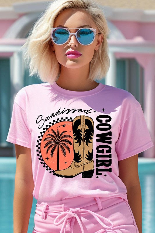 Sunkissed Cowgirl Graphic T Shirts