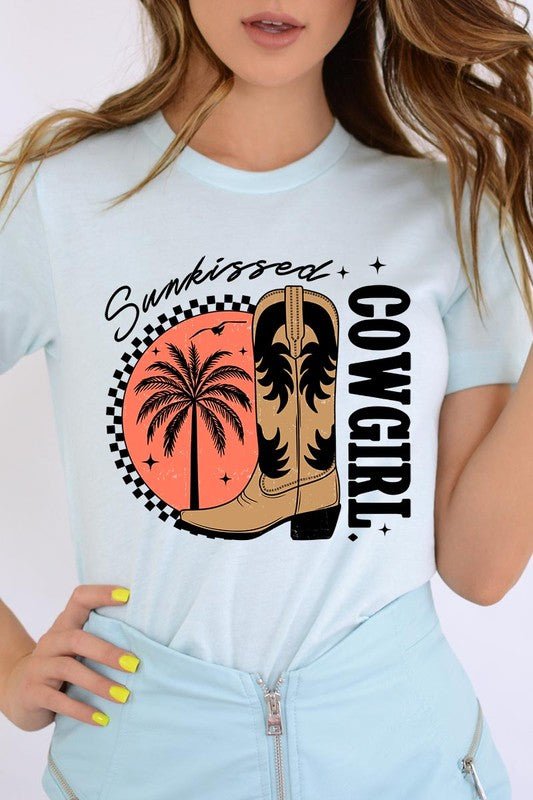 Sunkissed Cowgirl Graphic T Shirts