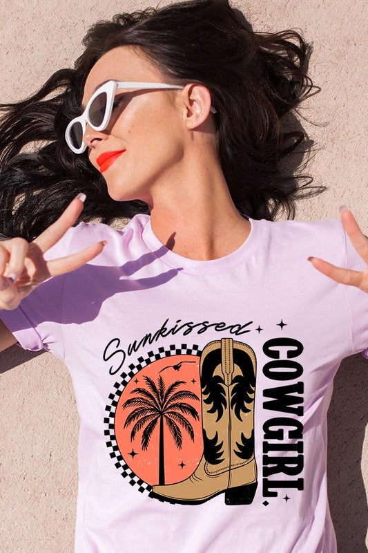 Sunkissed Cowgirl Graphic T Shirts