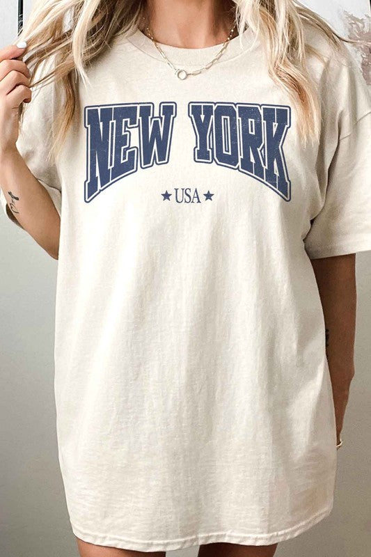 NEW YORK OVERSIZED GRAPHIC TEE