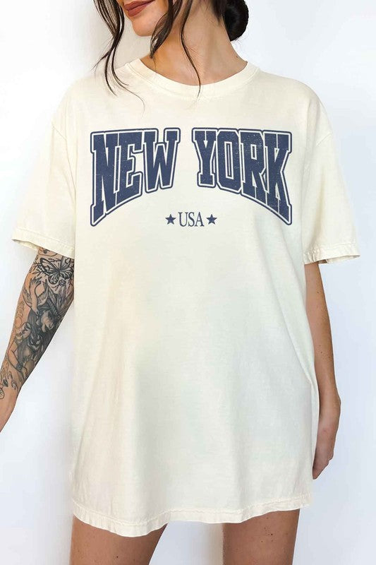 NEW YORK OVERSIZED GRAPHIC TEE