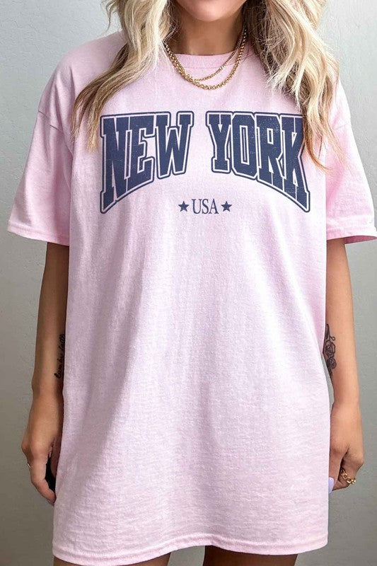 NEW YORK OVERSIZED GRAPHIC TEE