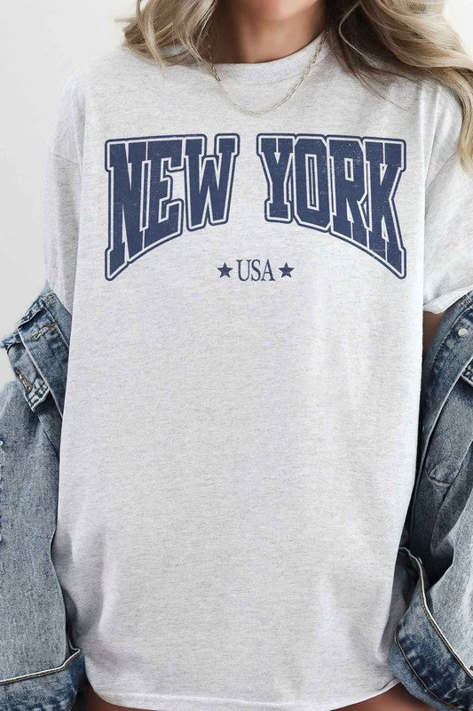 NEW YORK OVERSIZED GRAPHIC TEE