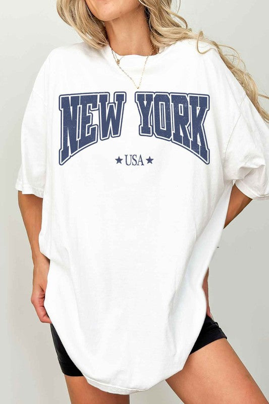 NEW YORK OVERSIZED GRAPHIC TEE