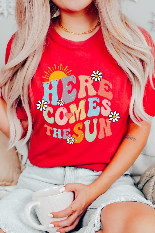 Here Comes The Sun Graphic T Shirts