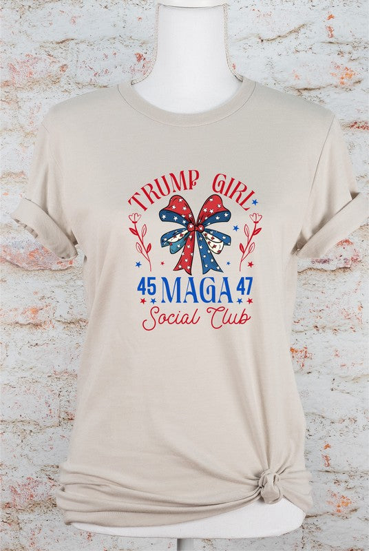 Trump Girl Social Club Graphic Tee