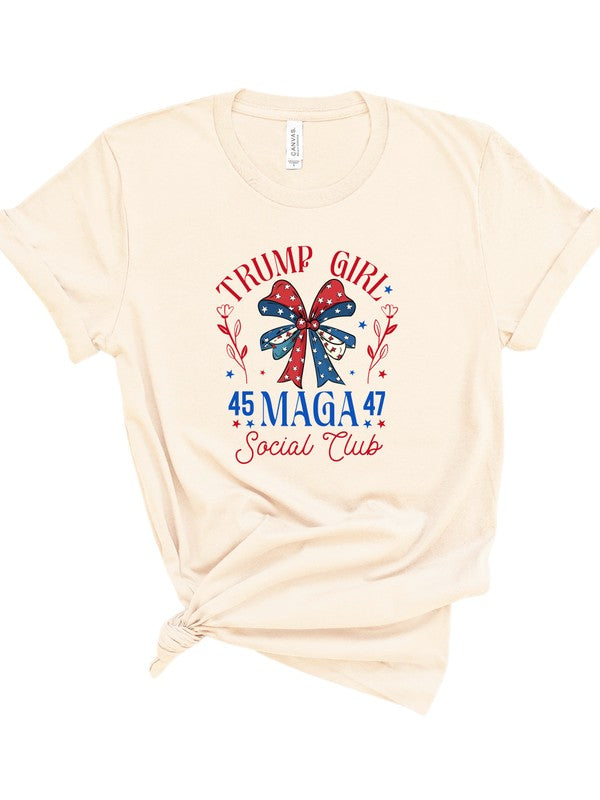 Trump Girl Social Club Graphic Tee