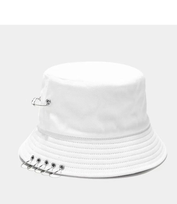 Fashion Cotton Bucket Hat With Rings