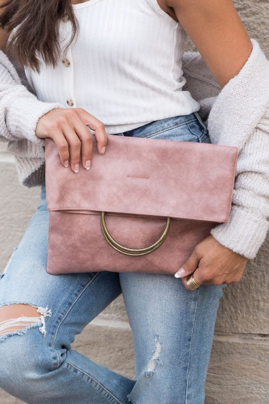 Fold-over O ring Clutch