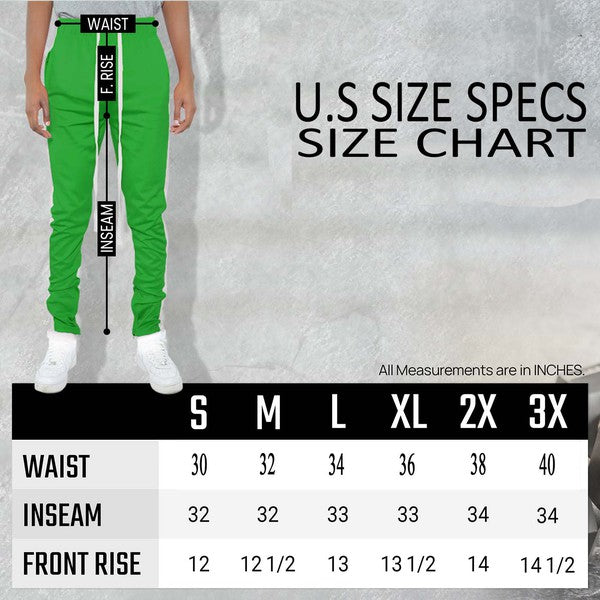 Slim Skinny Stripe Design Track Pant Joggers