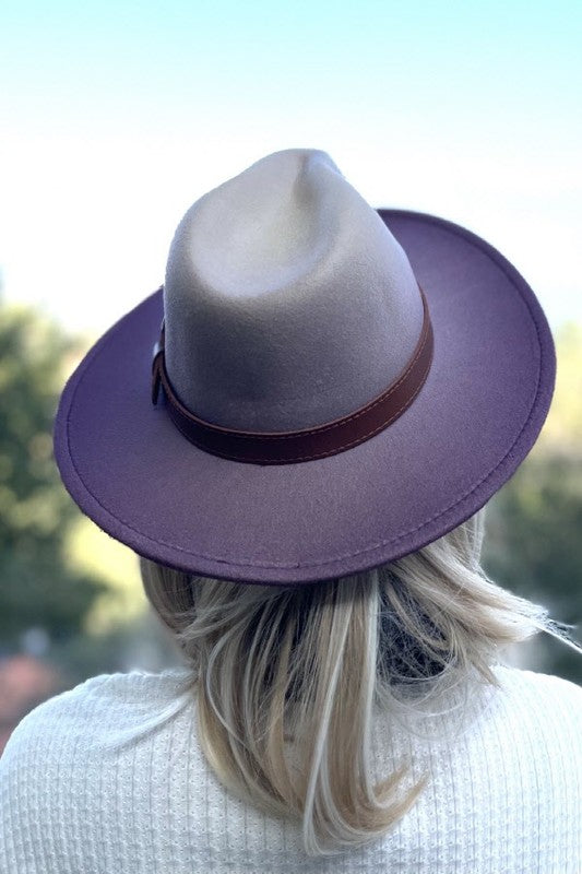 Tie Dye Wide Brim Hat