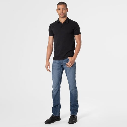 Jeans Comfort Straight Fit Medium Indigo Wash