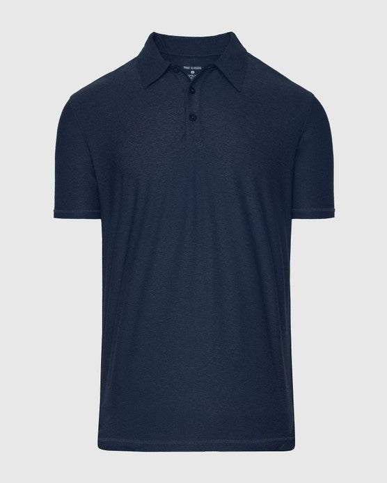 Short Sleeve Shirt Active Polo Dark Heather