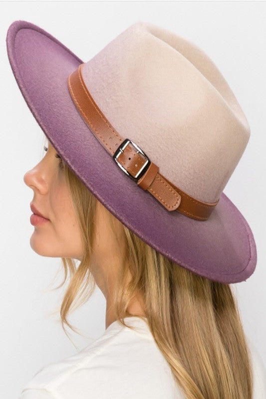 Tie Dye Wide Brim Hat